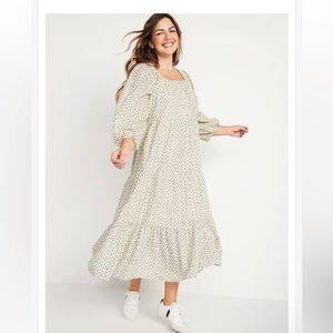 Old Navy Square Neck Maxi Dress